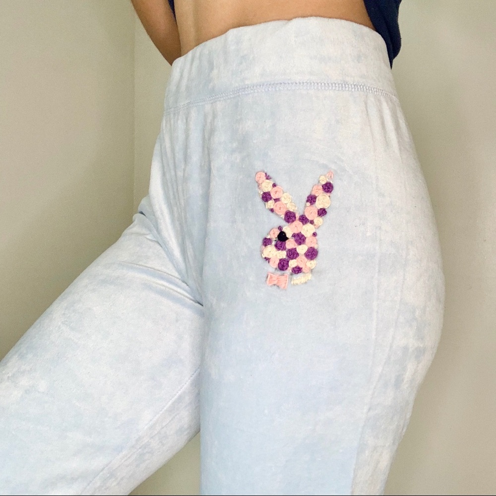 Embroidered Playboy Sweats 🐰
